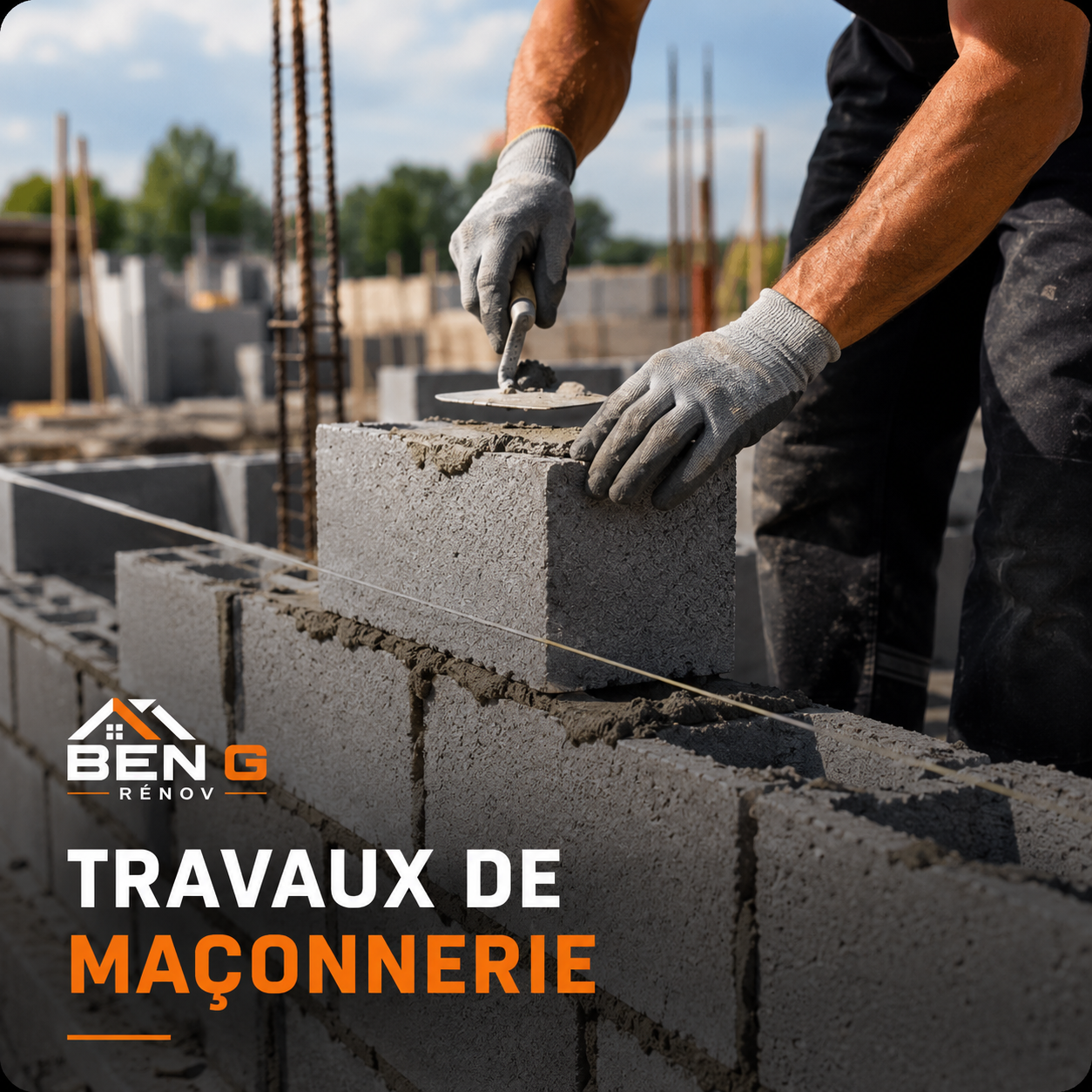 Travaux de maçonnerie